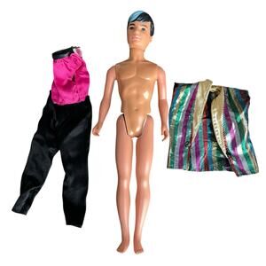 Vintage Creata Lace Music Group Ladd Doll Male Boy #2063 Glow & Glitter FLAWED